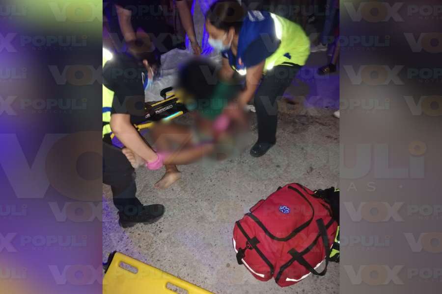 accidente en moto en Altamira