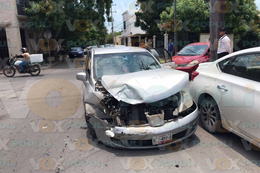 choque con heridos hoy en Victoria