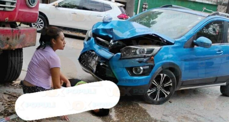 atropellada en Tampico