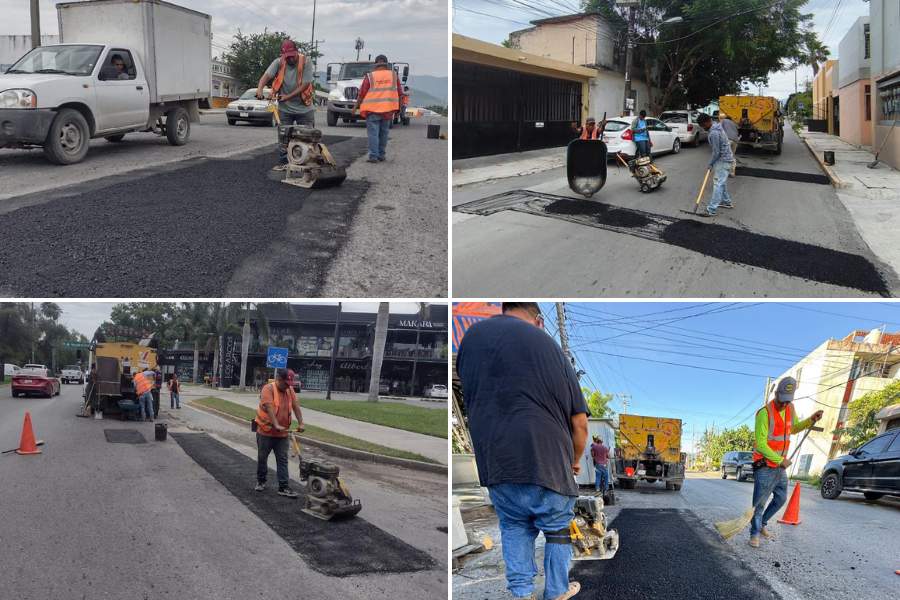 bacheo activo en Ciudad Victoria