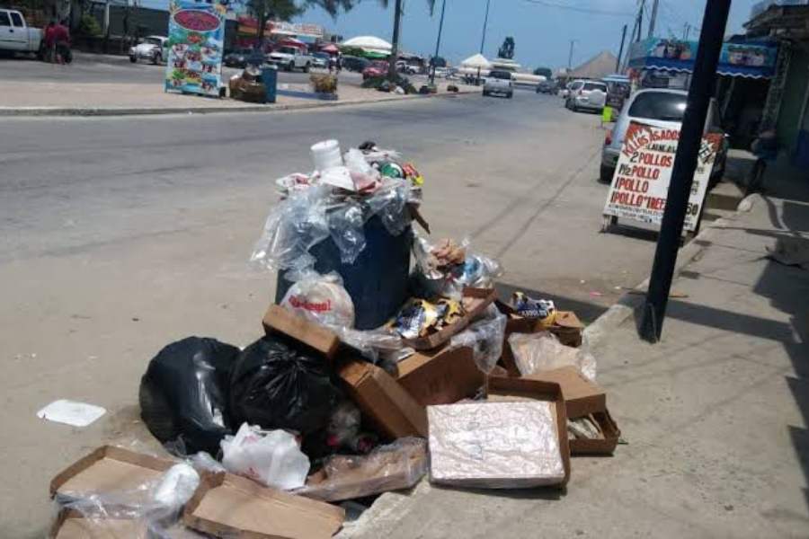 basura en vacaciones en Ciudad Madero