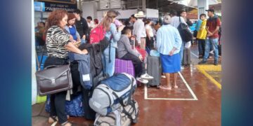 salida de autobuses suspendidas en Victoria