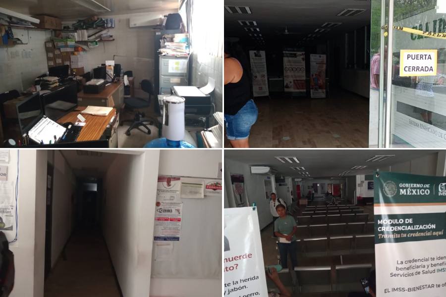 centro de salud de Tampico sin luz