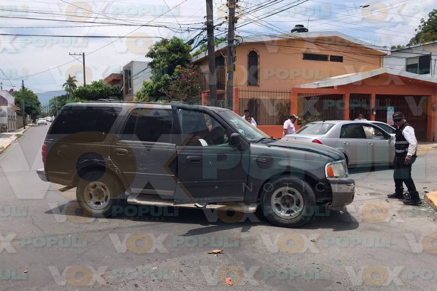 choque con heridos hoy en Victoria