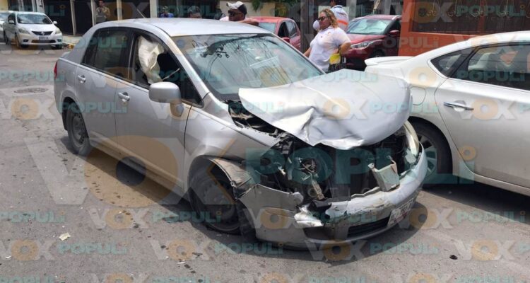 choque con heridos hoy en Victoria