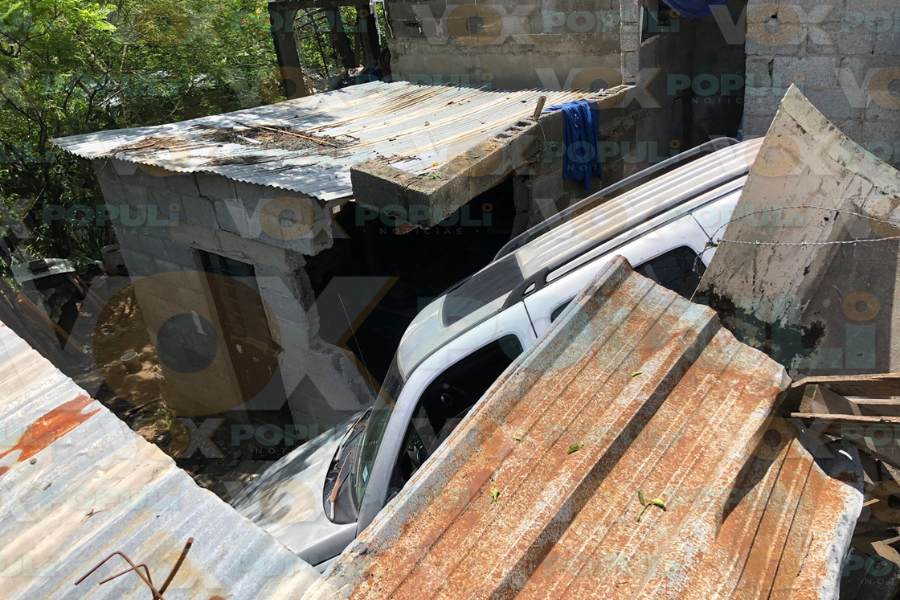 choque contra vivienda en Ciudad Victoria