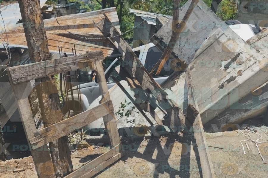 choque contra vivienda en Ciudad Victoria