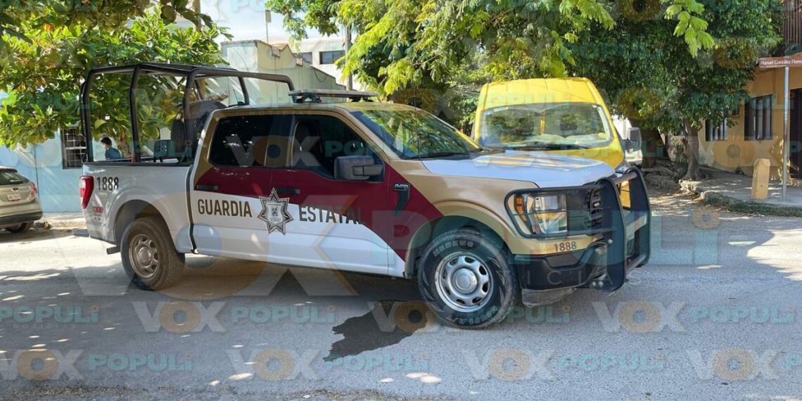 choque de Guardia Estatal en Victoria
