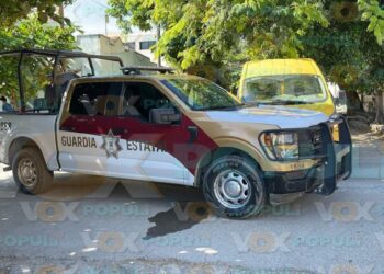 choque de Guardia Estatal en Victoria