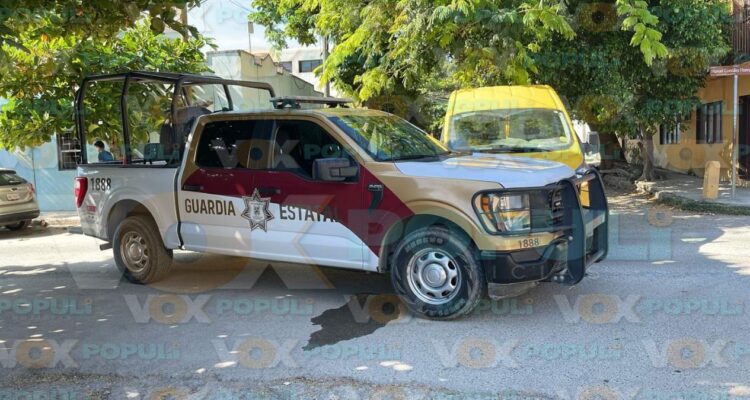 choque de Guardia Estatal en Victoria