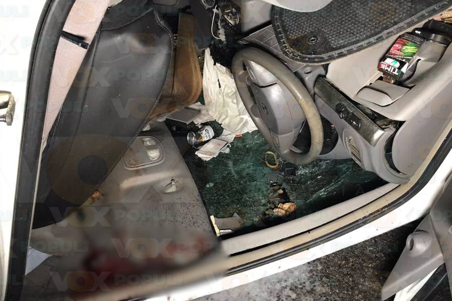 choque en antigua carretera Victoria Tula