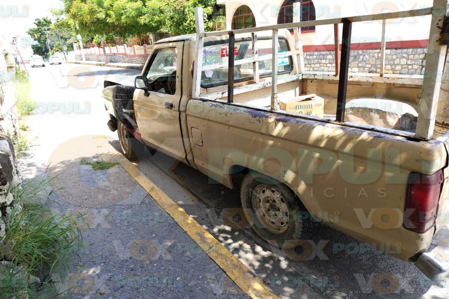 choque en centro de Victoria