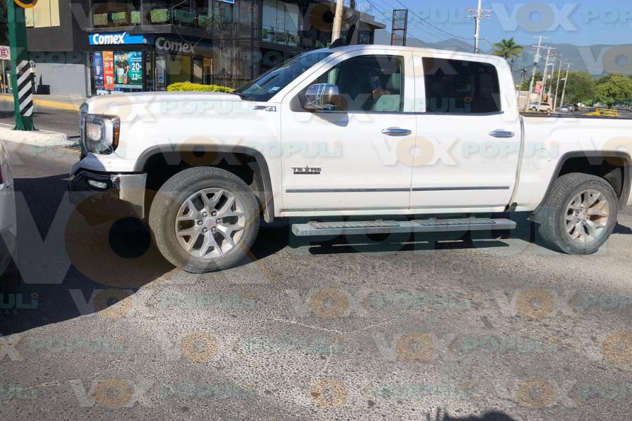 choque hoy en bulevar de Ciudad Victoria