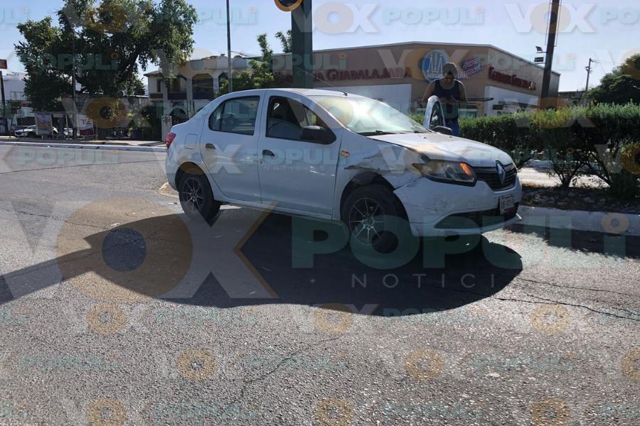 choque hoy en bulevar de Ciudad Victoria