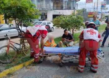 ciclista atropellado en Victoria