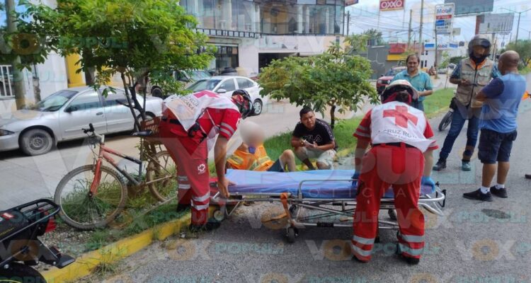 ciclista atropellado en Victoria