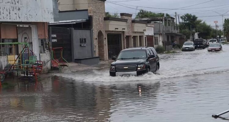 colonias afectadas en Matamoros por lluvias