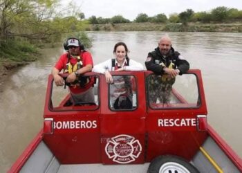 creciente del Río Bravo en Nuevo Laredo