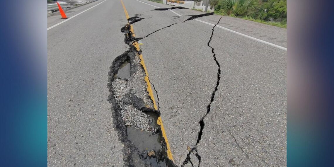 daño en la carretera Zaragoza González