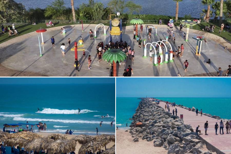 derrama económica en playa Miramar