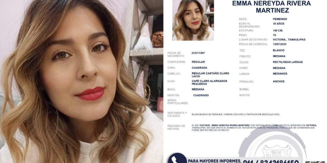 Emma Nereyda desaparecida