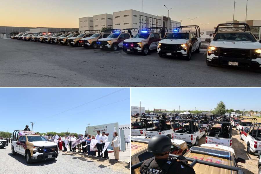 entrega de patrullas a nuevo laredo
