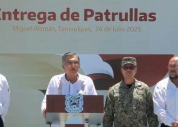 entrega de patrullas en Tamaulipas