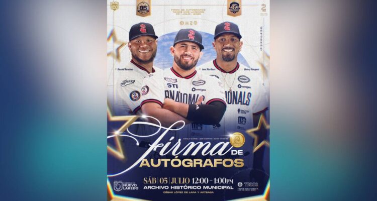 firma de autógrafos Tecos de los Dos Laredos