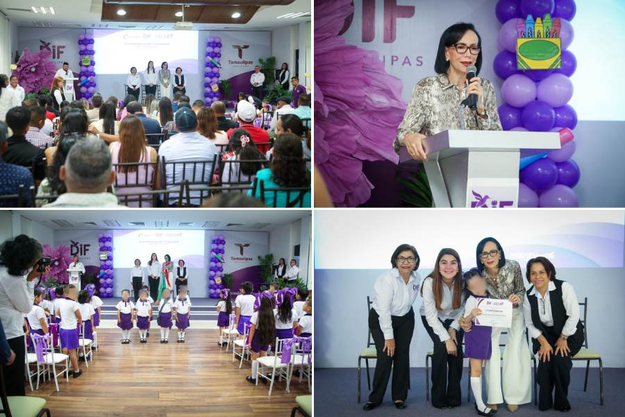 graduación preescolar en Tamaulipas