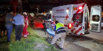 hombre atropellado en Victoria