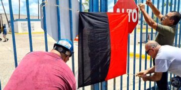 huelga en maquiladora Collado en Matamoros