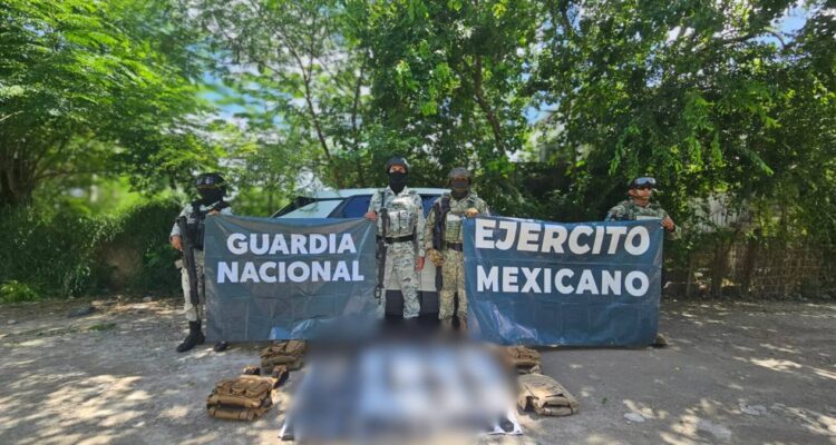 incautan armas en Matamoros