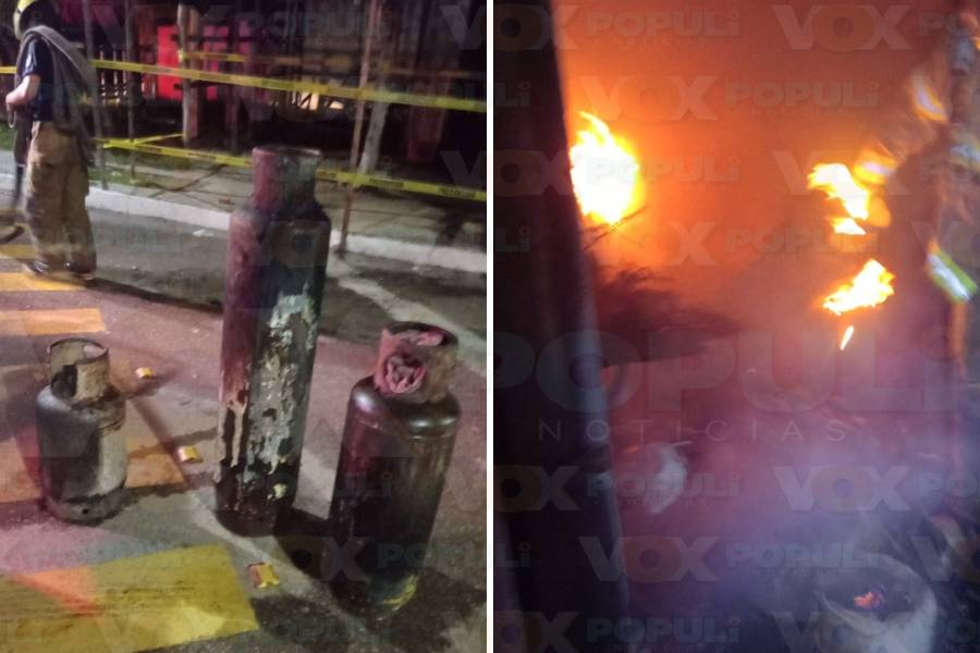 incendio de locales en ciudad madero