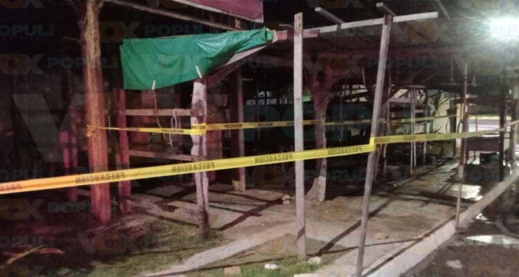 incendio de locales en Ciudad Madero