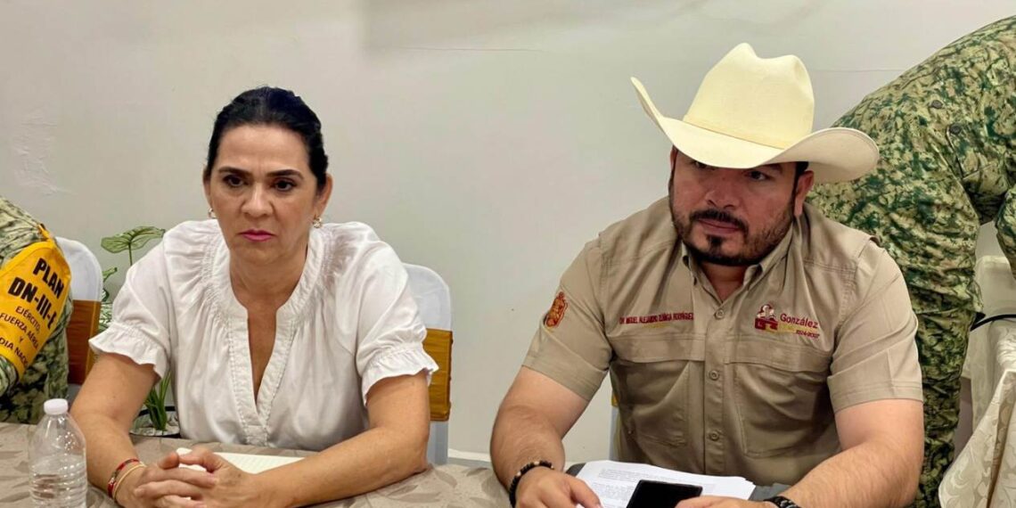 inundaciones en Tamaulipas por Barry