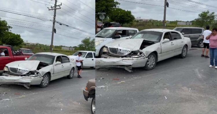lesionada fuerte choque Matamoros