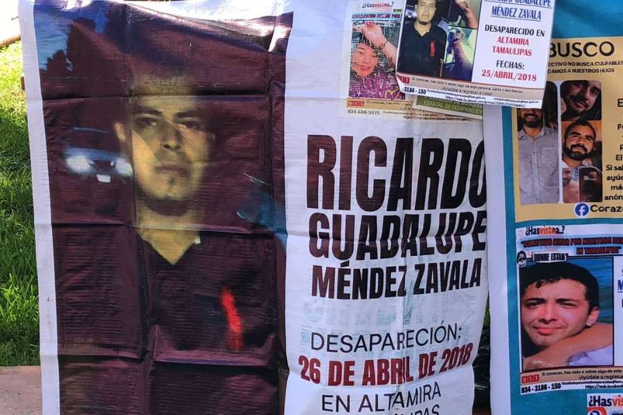 marcha por los desaparecidos en Tampico