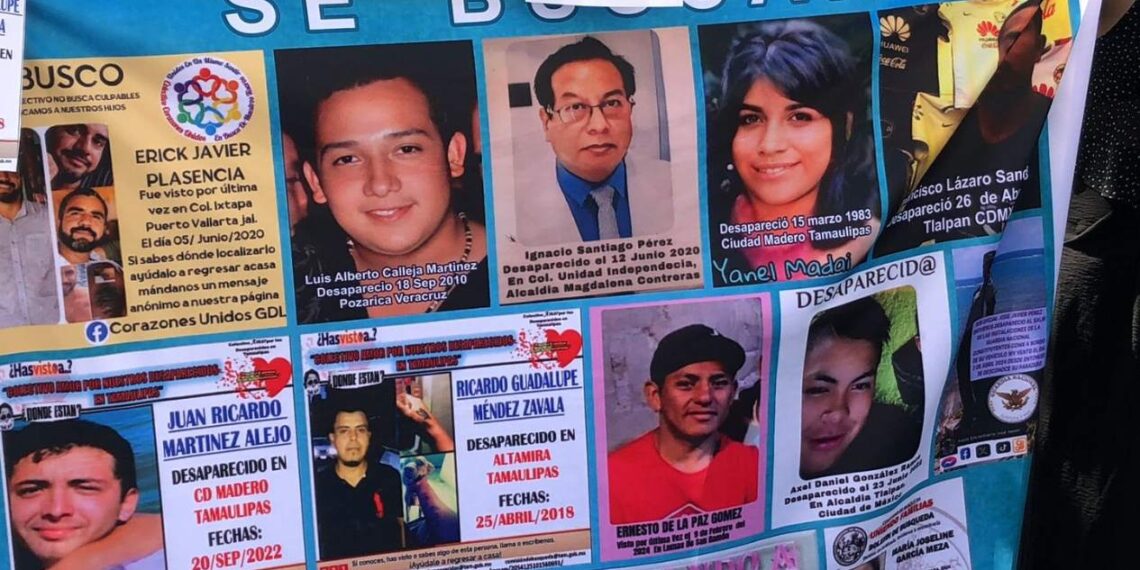 marcha por los desaparecidos en Tampico