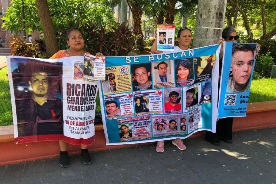 marcha por los desaparecidos en Tampico