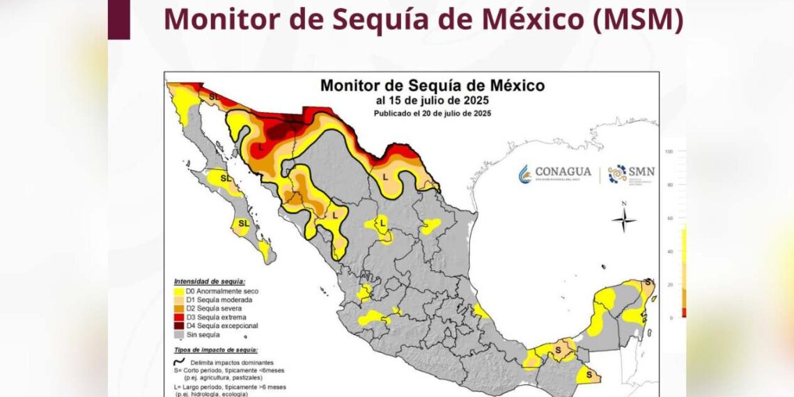 Monitor de Sequía de México