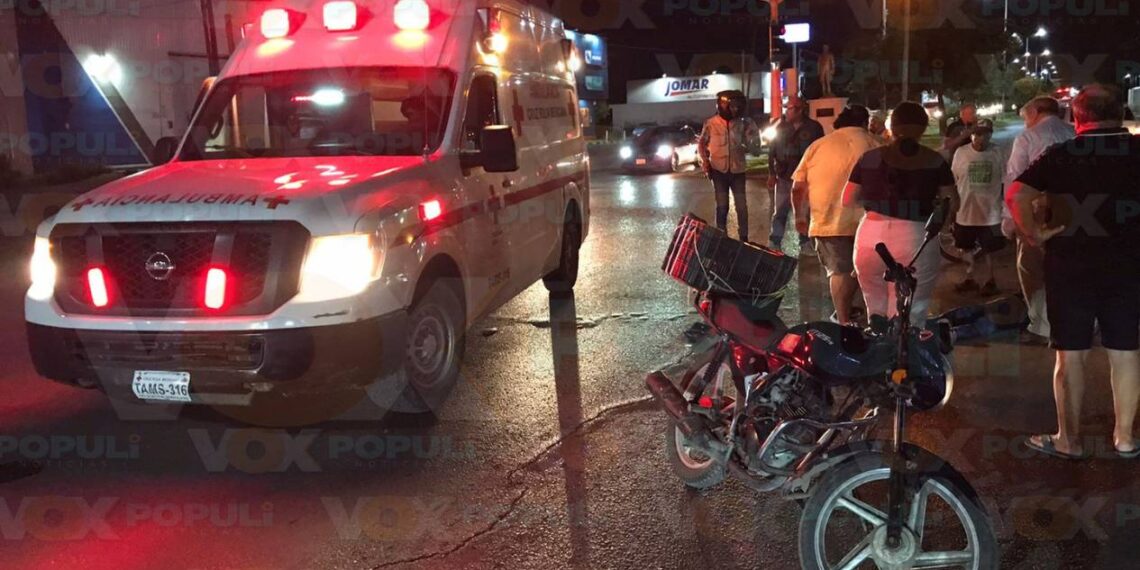 motociclista atropellado hoy en victoria