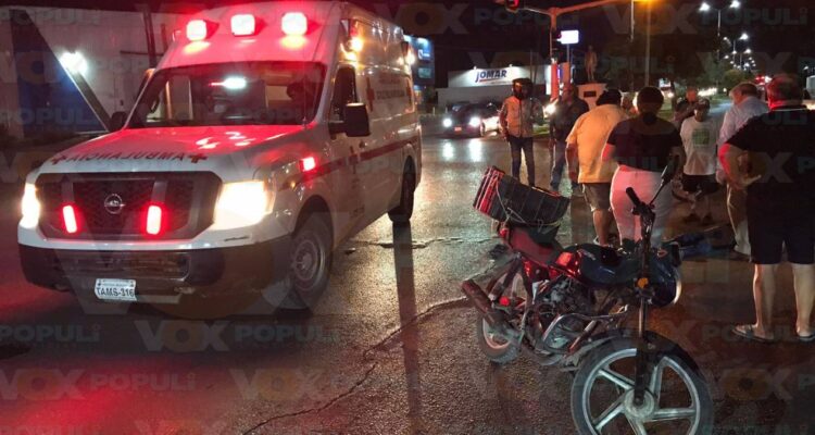 motociclista atropellado hoy en victoria