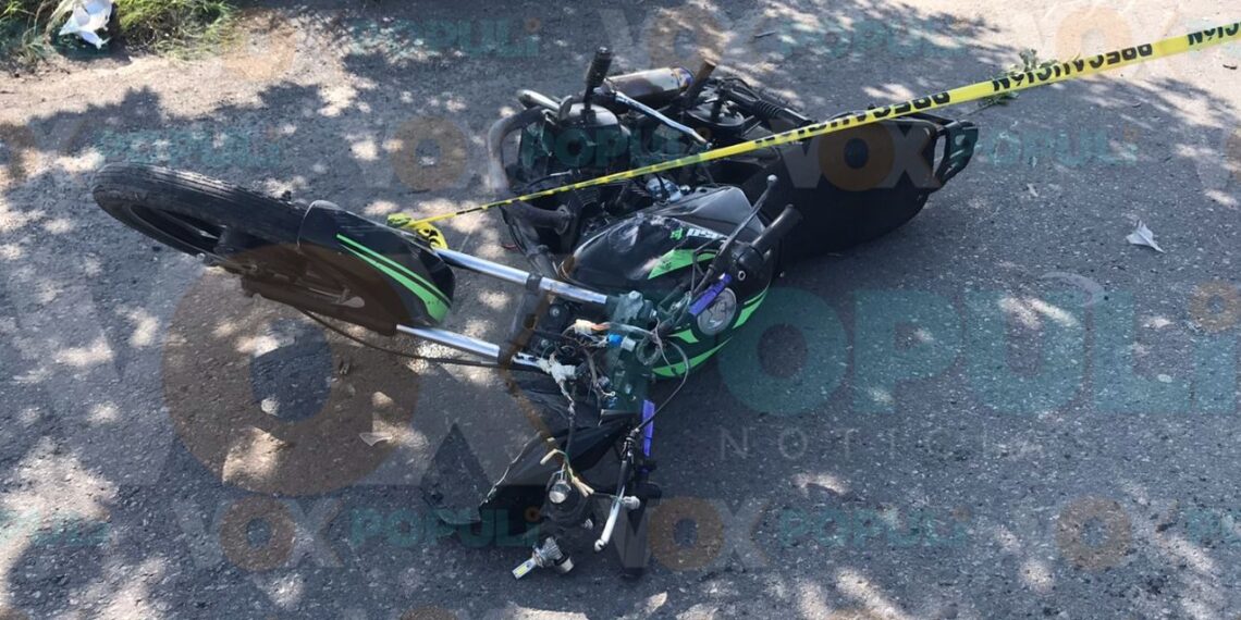 _motociclista muere Victoria