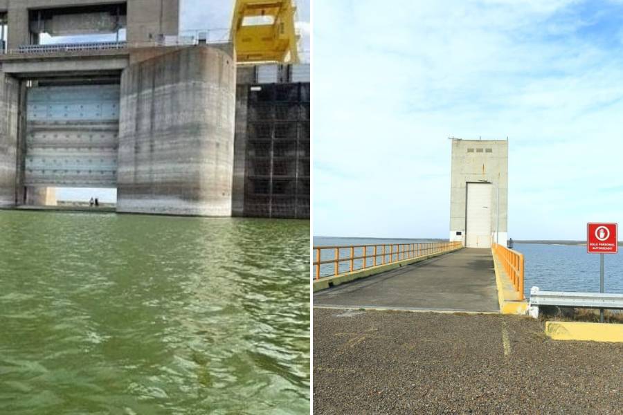 nivel de agua en Presa Falcón