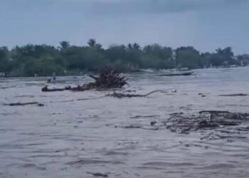 nivel del río Pánuco en Madero