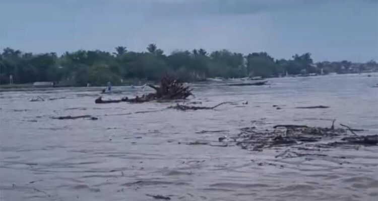 nivel del río Pánuco en Madero