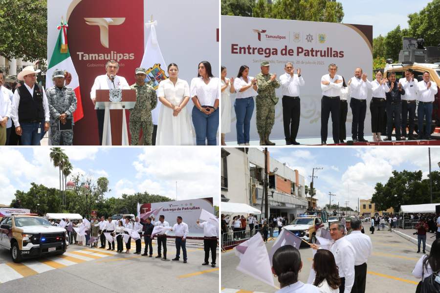 patrullas nuevas en Tamaulipas
