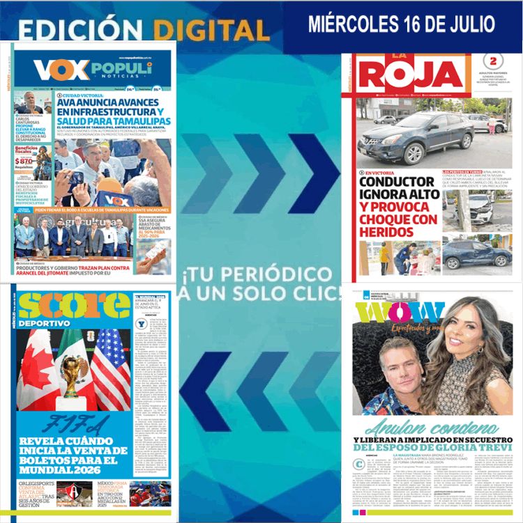 MIÉRCOLES 16 DE JULIO DEL 2025