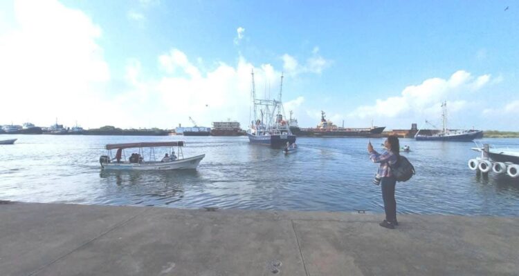 procesión náutica en Ciudad Madero