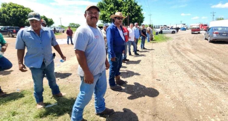protesta agricultores Tamaulipas